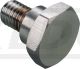 Schraube Halteriemen/Gurtband, 1 Stück, Edelstahl verchromt, OEM-Vergleichs-Nr. 90109-08444
