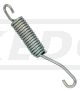 Feder Seitenständer, 1 Stück (2x benötigt, deutsche Seitenständer- Variante), Länge 108mm, OEM-Nr. 90507-25023 (90507-26025)