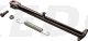 KEDO side stand set incl. bolt, nut and one spring (version WITHOUT deflector plate, for frames from 1980 and later with 12mm bore)
