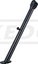 KEDO HeavyDuty-Seitenständer, 310mm, für 10mm Rahmenbohrung und 1 Feder (bzw. 2 ineinanderliegende), mit Anschlag- Begrenzer, schwarz kunststoffbeschichtet