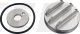KEDO Dummy Plug for TDC Viewer 'Vintage', with cooling fins, siver anodized aluminium