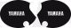 Side Cover Decal Set 'YAMAHA', Right & Left, White Lettering