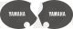 Side Cover Decal Set 'YAMAHA', Right & Left, White Lettering