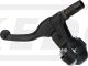 Decompression Perch, plastic, lever length approx. 60mm, narrow clamp, stainless steel screws, knurled screw for 6.5mm cable, for 22mm handlebar