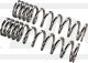 YSS Replacement/Tuning Spring for 370mm Rear Shocks, 1 pair, chrome, recommended for load/driver's weight 70-95kg (Vehicle Type Approval)