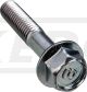 Schraube mit Bund, M8x40mm