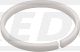 Seal/Guide Ring for Front Fork Damper Insert (inside inner tube), 1 piece (replaces the red ring, which frays -></picture> not listed individually by Yamaha)