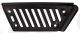 Heat Shield Expansion Chamber/Long, Black (Replica), OEM reference # 583-14718-01