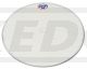Startnummerntafel Vintage, oval (weiß) Abm. ca. 270x215mm, 1 Stück