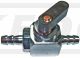 Inline Benzin-Hahn 6mm mit Kugelventil