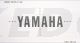 Pochoir 12.5x3cm YAMAHA, pièce (autocollant)