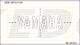 Stencil 95x24mm 'YAMAHA' lettering, 1 piece