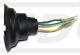 Export-Bilux-Sockel mit Anschlusskabeln (OEM), für Export-Reflektor 40356 (passendes 6V-Leuchtmittel: 27176, Artikel 41002/26025 passen nicht!)