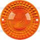 Lens for Indicator, clear, 'E'-marked, fits front and rear, OEM reference # 341-83312-70