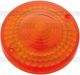Blinkerglas, außen klar/Innenkreis matt, 1 Stück für vorn und hinten, e-geprüft, OEM-Vergleichs-Nr. 341-83312-70