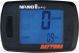 Daytona 'Nano II' Tachometer, Abm. nur 60x40x17,5mm, e-geprüft, inkl. Sensor, weiße Hintergrundbeleuchtung/LCD, Funktionen: km/h,Vmax,Gesamt-km,Uhr