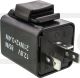 Centrale de clignotant 12V/21W, 3 poles, électronique, livré avec support caoutchouc art. 41113