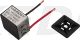 Mini Flasher Relay 5-16V Load-Independent, 1-21W, Short-Circuit-Proof, Overload-Protected, Waterproof, Size 20x20x13mm