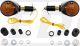 Bar End Indicator Set, Chrome Plated, 1 Pair, 'E'-Marked (Bulb: BAY9S 12V/21W Halogen, Spare Part see Item 41066)