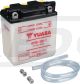 Battery YUASA 6V, type 6N6-3B-1, dry unfilled, needs 0,3l battery acid (Acid not available by shipping) OEM-Vergleichs-Nr. 1E6-82110-19