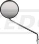 Spiegel links, schwarz, Durchmesser ca. 105mm, Spiegelarm ca. 145mm (OEM)