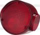 Taillight Lens, round, lateral reflectors (E-marked), OEM reference # 341-84721-60