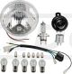 Add-On Kit H4 für Art. 50544 12V Umrüstung (enthält alle 12V Leuchtmittel, Blinkrelais, Hupe, H4-Einsatz mit Kabel, ohne Batterie)