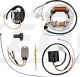 PME CDI-/Lichtmaschinen-Set, Umbau auf 12V und CDI-Zündung ohne Kontakte, Set enthält Lichtmaschinen-Stator, CDI, Zündspule, 12V Regler/Gleichrichter