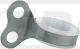 Bremszughalter Gabelbrücke oben, 2-Loch-Befestigung für M8-Bolzen, 19mm Lochabstand Mitte-Mitte, Set besteht aus Halter und Nylon-Ring