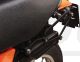 Porte bagage 'Evolution' avec fixation SLC Quick Release System, montage à gauche, inox époxy noir. Compatible avec sacoches LegendGear