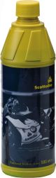 Huile Scottoil Allround (toute saison) 500ml, adaptateur de remplissage inclus