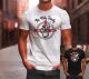 T- Shirt The Holy Trinity , colour white or black, size M - XXL, regular fit, 100% cotton