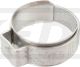 Oil Hose Clamp (1 ear clamp for single use, pliers or side cutter required), stainless steel, 1 piece
