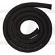 Durite d'essence TEX, diam int. 6mm, ext. 11mm, finition textile, noir, 1 mètre