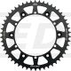 50T Rear Sprocket, aluminium CNC milled, black matt anodised