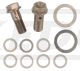Service-Kit (2x Stainless Steel Banjo Screw, 9x Aluminium-Sealing Shim) for all KEDO Twin Feed Oil Kit