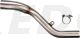 Intermediate Pipe / Connection Pipe between Header Pipe and Exhaust ONLY, especially KEDO Supertrapp brushed, version 2025