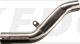 Connection Pipe Header Pipe/Silencer ONLY, spec. KEDO XTrapp resp. Supertrapp, brushed