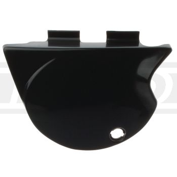 Seitendeckel links, schwarz (OEM, ohne Dekor)