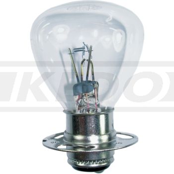 6V Headlamp Bulb 35/35W (RP35, NO BA20D/H4, OEM for Great Britain), fits item 40364