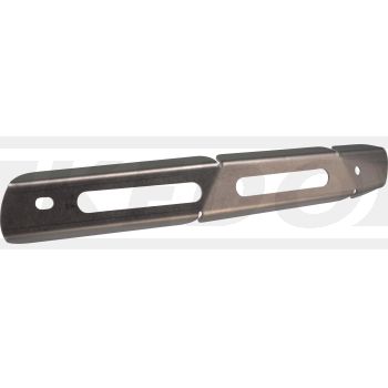Krümmer-Hitzeschutzblech, Edelstahl 1.5mm, passend für Original- und KEDO-Krümmer, optisch an Original angelehnt