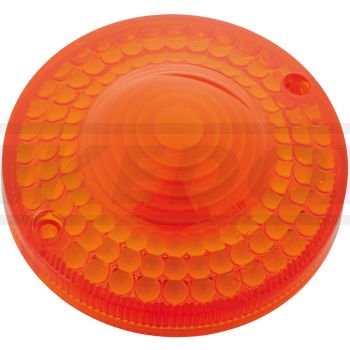 Blinkerglas, außen klar/Innenkreis matt, 1 Stück für vorn und hinten, e-geprüft, OEM-Vergleichs-Nr. 341-83312-70