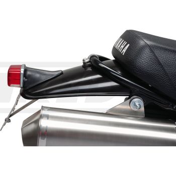 Heckumbau TT-Style komplett inkl. TT500- Kotflügel 'Yamaha Black' PP, Rücklicht, Blinkerhalter und Kennzeichenträger (Kennzeichenunterlage 50097 empfohlen)