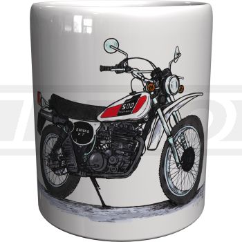 Porzellan-Becher 'XT500 1976'