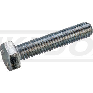 M6x30 Hexagon Screw 8.8, zinc plated, width across flats 10mm, OEM reference #93701-06030