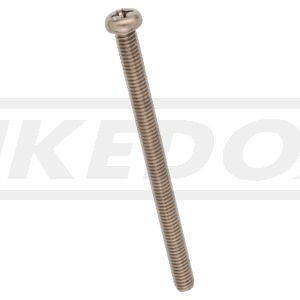 Schraube Rücklichtglas, 1 Stück (M4x55mm mit Kreuzschlitz), OEM-Vergleichs-Nr. 98580-04055, 341-84724-60, 447-84331-61