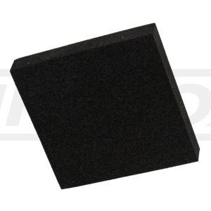 Dämpferpolster zw. Rahmen/Tank (selbstklebend, ca. 50x50x8mm), 1 Stück, 2x benötigt