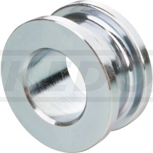 Spacer Bushing, Rear Axle RH (original shape, galvanized steel, OEM reference #90387-17141