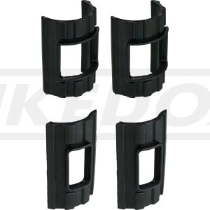 Lampenhalter-Gummi-Set komplett innen/außen, re/li, 4 Stück für OEM Scheinwerferhalter, OEM-Vergleichs-Nr. 1N5-23138-00, 1H5-23137-00
