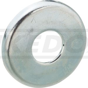 Geschüsselte U-Scheibe Lenkerhalter oben, Abm.: Außen-Ø 34mm, Bohrungs-Ø 12,6mm, 1 Stück, 2x benötigt, OEM-Vergleichs-Nr. 90209-12143